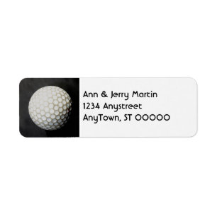 für Golfer, die das Logo "Golf Ball Design"