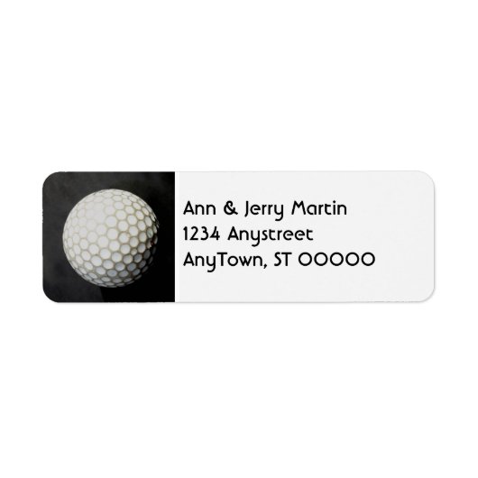 für Golfer, die das Logo "Golf Ball Design" (Vorne)