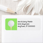 für Golfer, die das Logo "Golf Ball Design" (Insitu)