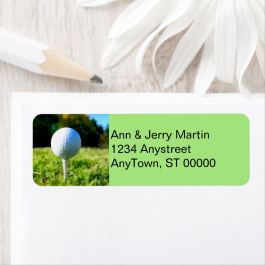 für Golfer, die das Logo "Golf Ball Design" (Insitu)