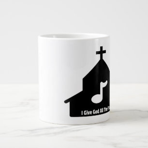 Für Gott das ganze Lob - Jumbo-Tasse