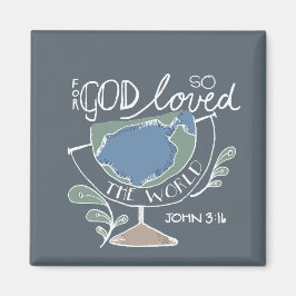 für Gott so geliebt Magnet