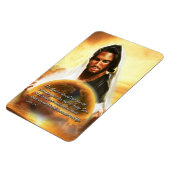 Für Gott so liebte die Welt 2 Premium Magnet (Linke Seite)