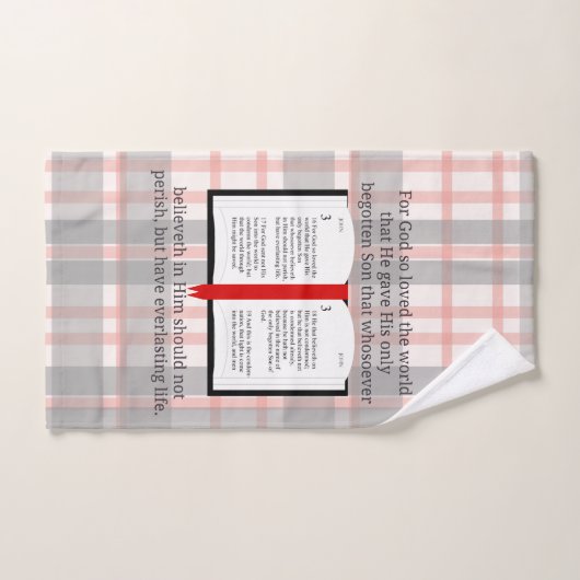 Für Gott so liebte die Welt Badhandtuch Set (Handtuch)