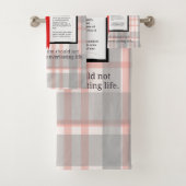 Für Gott so liebte die Welt Badhandtuch Set (Insitu)