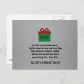 Für Gott so liebte die Welt... Postkarte (Vorne/Hinten)