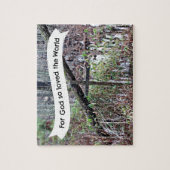 Für Gott so liebte die Welt... Puzzle (Vertikal)