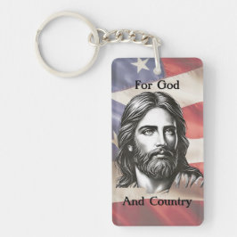Für Gott und Land Schlüsselanhänger