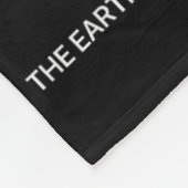 Für Gottes Erde gekümmert - Christliche Kreation - Fleecedecke (Ecke)