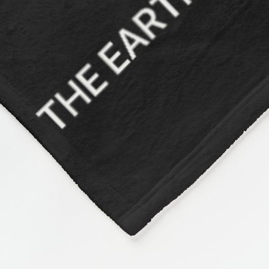 Für Gottes Erde gekümmert - Christliche Kreation - Fleecedecke (Ecke)