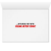 für Grandson Get Well Boy Superhero Comic Book (Innenansicht Horizontal (Unten))