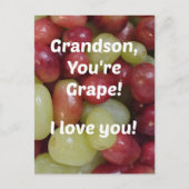 Für Grandson Postkarte (Vorderseite)