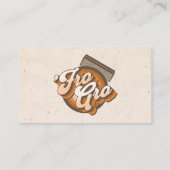 Für Gro Barber Shop Visitenkarte (Rückseite)