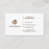 Für Gro Barber Shop Visitenkarte (Vorderseite)