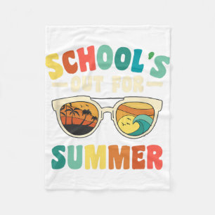 Für Groovy Schüler ist die Schule im Sommer unterw Fleecedecke