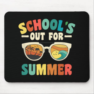 Für Groovy Schüler ist die Schule im Sommer unterw Mousepad