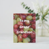 Für Groß Grandson Postkarte (Stehend Vorderseite)