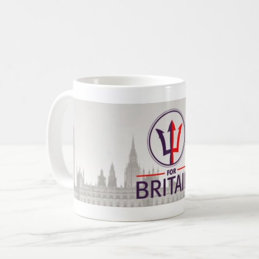 Für Großbritannien-Tasse Kaffeetasse (Vorderseite Links)