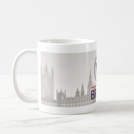 Für Großbritannien-Tasse Kaffeetasse (Links)