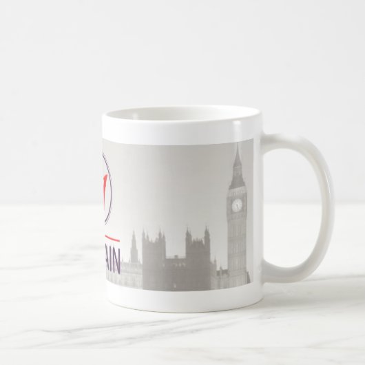 Für Großbritannien-Tasse Kaffeetasse (Rechts)