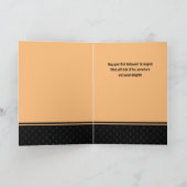 Für große Enkeltochter First Halloween Lady Hexe Karte (Innenseite)