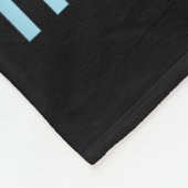 Für große Schwester von Twins Est 2026 Babyshow be Fleecedecke (Ecke)