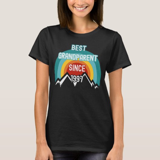 für Großeltern seit 1997 T-Shirt (Vorderseite)