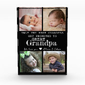 Für Großformat 4 befördert Fotoblock (Vorderseite)