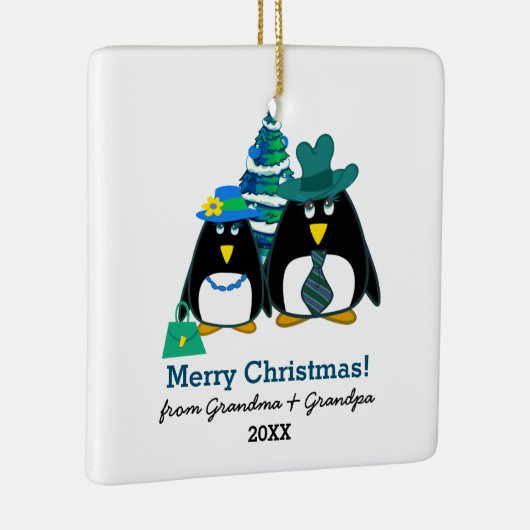 Für Großkinder zu Weihnachten Maßgeschneiderte Orn Keramikornament (Rechts)