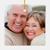 Für Großkinder zu Weihnachten Maßgeschneiderte Orn Keramikornament (Rückseite)