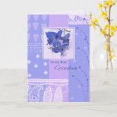 Für Großmutter am Muttertag Frühlingsblumen Karte (Gelbe Blume)