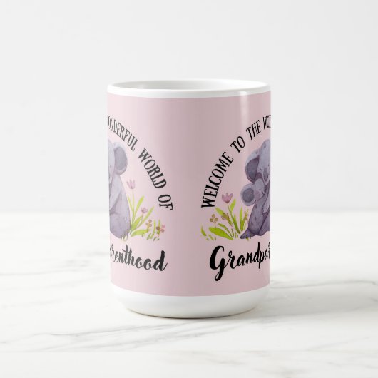 Für Großmutter befördert Kaffeetasse (Mittel)