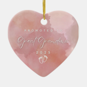 Für Großmutter befördert Keramik Ornament
