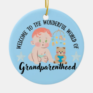 Für Großmutter befördert Keramik Ornament