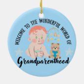 Für Großmutter befördert Keramik Ornament (Hinten)