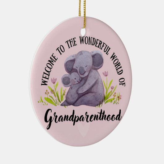 Für Großmutter befördert Keramik Ornament (Rechts)