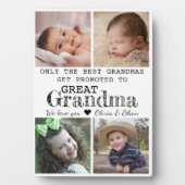 Für Großopfer 4 Foto Collage Geschenk Fotoplatte (Vorderseite)