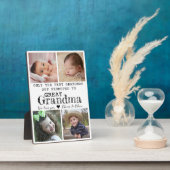 Für Großopfer 4 Foto Collage Geschenk Fotoplatte (Seite)