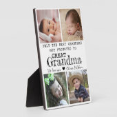 Für Großopfer 4 Foto Collage Geschenk Fotoplatte (Seite)