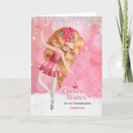 für Großtochter ein rosa Ballerina Weihnachten