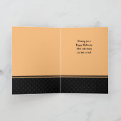 Für Großtochter zu Halloween Hexe mit Broom Karte (Innenseite)