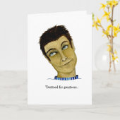 Für Großzügigkeit bestimmt Karte (Gelbe Blume)