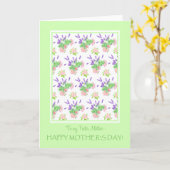 Für Gruß der Pflegemutter-Blumenmutter Tages Karte (Gelbe Blume)