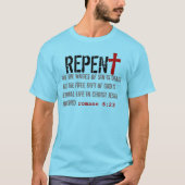 für HABM (Erwachsene): Römer 6:23 + Rechtsakte 4:1 T-Shirt (Vorderseite)
