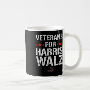 Für Harris 2024 Kamala Harris Tim Wazheimer Veter Kaffeetasse