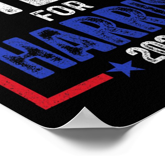 Für Harris Präsident Kids Kleinkinder Liebe Kamala Poster (Ecke)