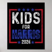 Für Harris Präsident Kids Kleinkinder Liebe Kamala Poster (Vorne)