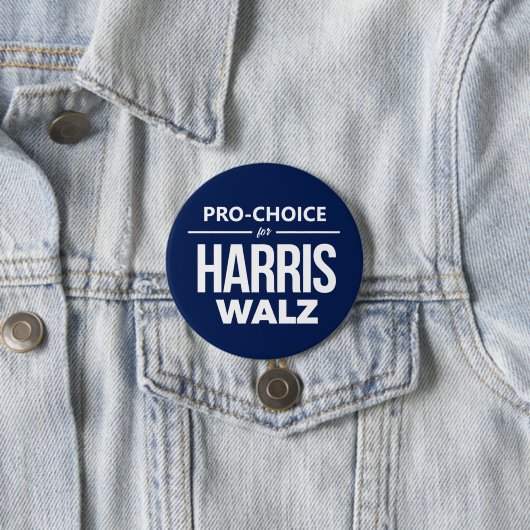 Für Harris Walz Button (Beispiel)