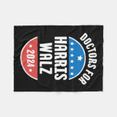 Für Harris Wheimer 2024 Fleecedecke (Vorderseite (Horizontal))