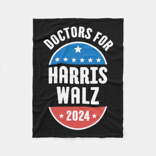 Für Harris Wheimer 2024 Fleecedecke (Vorderseite)